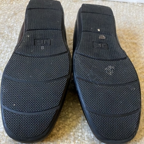 ?JF J. FERRAR MENS SIZE 10 SLIP ON BLACK DRESS SHOES main image 8